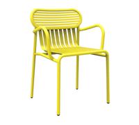 Week-End Garden Chair Chaise avec accoudoirs Petite Friture Jaune - 3701128111810