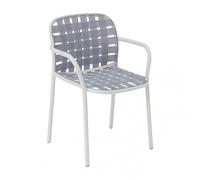 Chaise de jardin avec accoudoirs Yard WxHxD 58x81x55cm