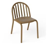 Chaise de jardin empilable Fatboy Fred - Marron Mochaccino