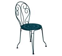 Chaise de jardin empilable FERMOB Montmartre - Bleu Acapulco