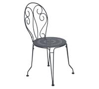 Chaise de jardin empilable FERMOB Montmartre - Carbone