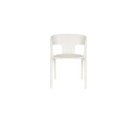 Chaise de jardin en plastique beige Horizon