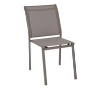 Chaise de jardin Essentia empilable noisette - Hespéride