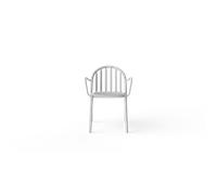 Chaise de Jardin Fatboy Fred's avec Accoudoirs Gris Clair