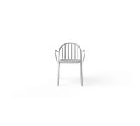 Chaise de Jardin Fred's avec Accoudoirs Gris Clair