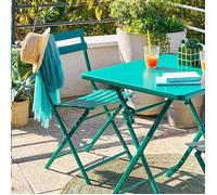 Chaise métal pliante Greensboro opale Hespéride