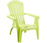 Chaise de jardin - IPAE PROGARDEN - DOLOMITI - Plastique empilable - Vert - 75 x 86 x 86 cm