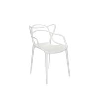 Chaise de Jardin Kartell MASTERS 4 Pièces Blanc