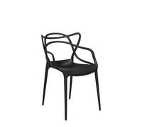 Chaise de Jardin Kartell MASTERS 4 Pièces Noir