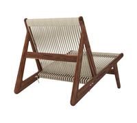 GUBI MR01 Initial Fauteuil Karakorum 003 Duna/Noyer Américain