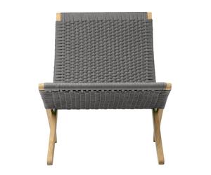Chaise de jardin MG501 Cuba pliable WxHxD 61x76x79cm