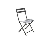 Chaise De Jardin Pliable En Métal Greensboro - Graphite Gris