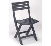 Chaise de Jardin Pliable, Birki, Anthracite