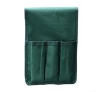 Chaise de jardin pliable portable avec pochette à outils pour ranger et organiser les accessoires de jardin en tissu (S)