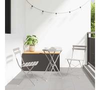 Chaises De Jardin Pliantes Vidaxl 2 Pcs Anthracite En Acier