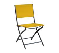 Chaise de jardin pliante acier cataphorèse et toile - Dream