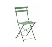 Chaise de jardin pliante acier époxy - Cuba