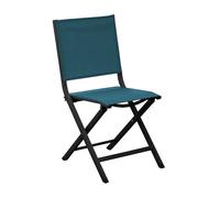 Chaise de jardin pliante aluminium et toile - Théma