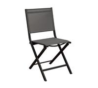 Chaise de jardin pliante aluminium et toile - Théma