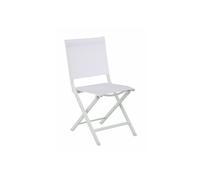 Chaise de jardin pliante aluminium et toile - Théma