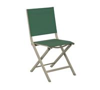 Chaise de jardin pliante aluminium et toile - Théma