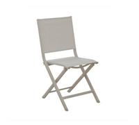 Chaise de jardin pliante aluminium et toile - Théma