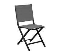 Chaise de jardin pliante aluminium et toile - Théma