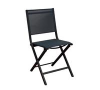 Chaise de jardin pliante aluminium et toile - Théma