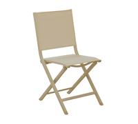 Chaise de jardin pliante aluminium et toile - Théma