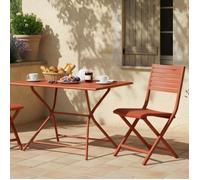 Chaise de jardin pliante aluminium - Lucca