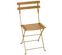 Chaise de jardin pliante FERMOB Bistro Métal - Pain d'épices