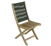 Chaise de jardin pliante PROLOISIRS Jupiter - Vert