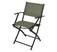 Chaise de jardin pliante verte - PROGARDEN