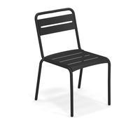 Emu Chaise de jardin Star noir lxHxP 54x81x61cm