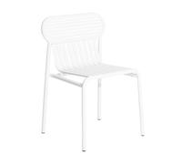 Petite Friture Chaise de jardin Week-End blanc PxHxP 52x77x50cm