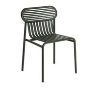 Petite Friture Chaise de jardin Week-End vert bouteille PxHxP 52x77x50cm