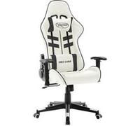 Chaise de jeu Blanc et noir Cuir artificiel Multicolore G