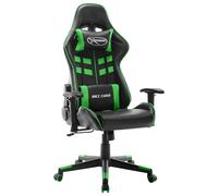 Chaise de Jeu Blanc et Rose Cuir Artificiel Fauteuil Bureau Ergonomique vidaXL