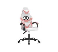 Chaise de jeu Blanc et rose Similicuir