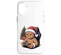 Chaise de Jeu en Pain d'épice, Cadeaux d'arbre de Noël Coque pour iPhone 16 Plus