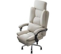 Chaise de jeu ergonomique pour bureau à domicile, chaise d'ordinateur inclinable avec soutien lombaire, chaise de chef de sport E pour travail sédentaire, fauteuil confortable pour les sessions de jeu
