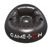 Venom Fauteuil de jeu gonflable avec porte-gobelets - Pouf pour enfants et ados, charge jusqu’à 75 kg
