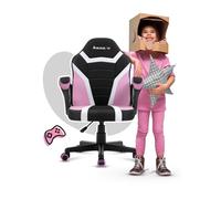 Huzaro Chaise gaming Ranger Mesh enfant, ergonomique respirante, accoudoirs, réglable 6 cm, Rose