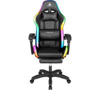 Chaise de jeu Kruger & Matz GX-150 LED noire