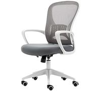 Chaise de jeu moderne avec un design ergonomique, dossier en maille respirante, soutien lombaire, bras réglables, chaise de travail pivotante et roulante pour les jeux sur PC et le bureau exécutif,