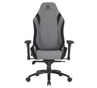 Chaise de jeu Newskill Neith Zephyr avec finition en tissu Gris