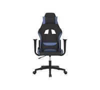 Chaise de jeu Noir et bleu Tissu