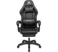 Chaise de jeu noire Kruger & Matz GX-150
