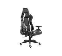 vidaXL Chaise de jeu pivotante Blanc PVC
