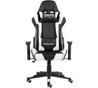 Chaise de jeu pivotante Blanc PVC blanc G